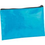 Pochette / étui en coton enduit personnalisable KI0714 - Turquoise