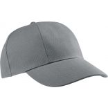 Casquette 6 panneaux KP119 - Grey