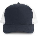 Casquette Trucker 5 panneaux KP137 - Navy / White