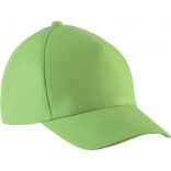 Casquette coton enfant KP149 - Lime