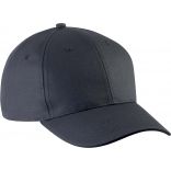 Casquette avec sandwich contrasté KP 153 - Dark Grey / Black