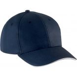 Casquette avec sandwich contrasté KP 153 - Navy / White