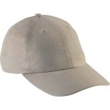 Casquette 6 panneaux profil bas KP154 - Beige