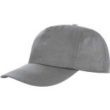 Casquette 5 panneaux Houston RC080X - Dove Grey