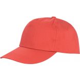 Casquette 5 panneaux Houston RC080X - Red