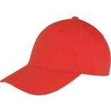 Casquette 6 panneaux Memphis - Red