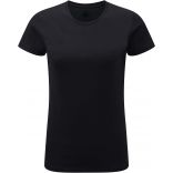 T-shirt femme polycoton col rond RU165F - Black