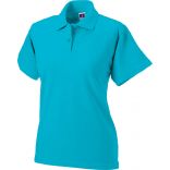 Polo femme manches courtes Classic RU569F - Turquoise