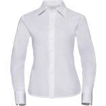 Chemise manches longues femme twill RU916F - White