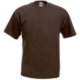 T-shirt homme manches courtes Valueweight SC221 - Chocolate