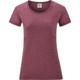 T-shirt femme Valueweight SC61372 - Heather Burgundy