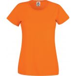 T-shirt femme manches courtes Original-T SC61420 - Orange de face