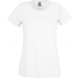 T-shirt femme manches courtes Original-T SC61420 - White de face