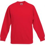 Sweat-shirt enfant manches raglan SC62039 - Red