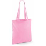 situation du Sac totebag coton à anses longues W101 - Classic Pink - 42 x 38 cm