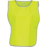 Chasuble à bordure réfléchissante HVJ259 - Hi Vis Yellow