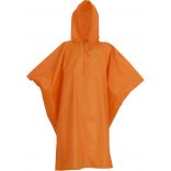 Poncho de pluie léger HVS470 - Orange