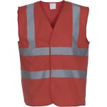 Gilet haute visibilité HVW100 - Red